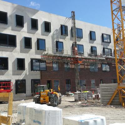 Construction d'un immeuble de bureaux
