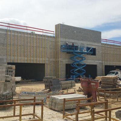 Construction d'un bâtiment commercial