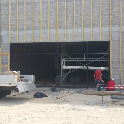 Construction d'un bâtiment commercial