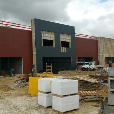 Construction d'un bâtiment commercial