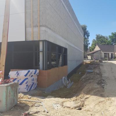 Construction d'un bâtiment commercial