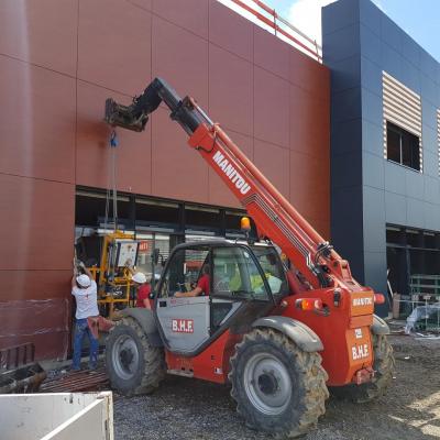 Construction d'un bâtiment commercial