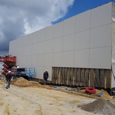 Construction d'un bâtiment commercial