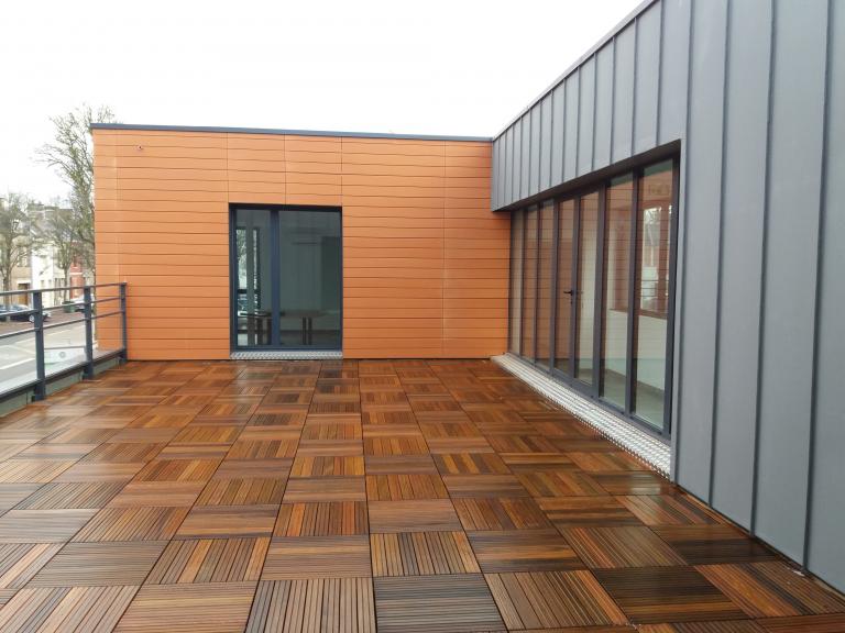Bardage terre cuite Zephir & habillage zinc