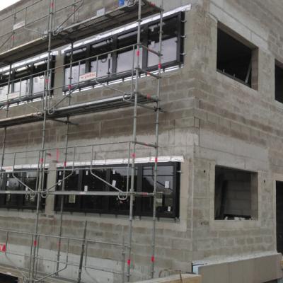 Construction d'un immeuble de bureaux