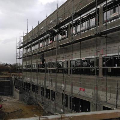 Construction d'un immeuble de bureaux