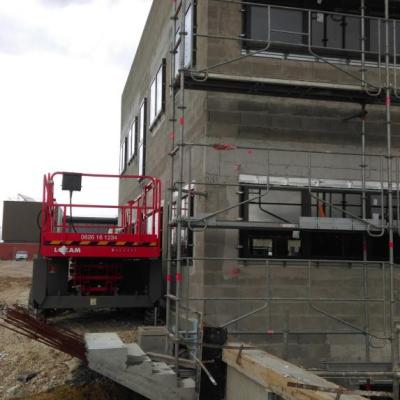 Construction d'un immeuble de bureaux