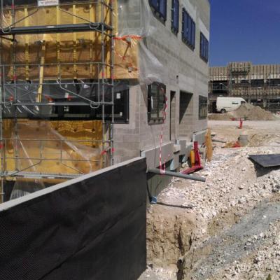 Construction d'un immeuble de bureaux